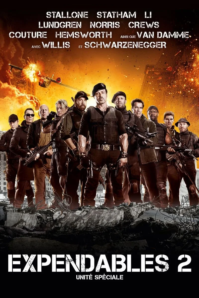 Affiche de Expendables 2 : unité spéciale