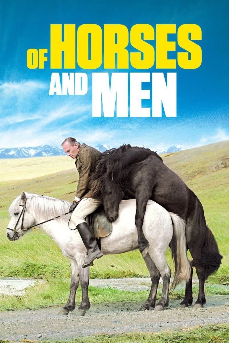 Poster van Of Horses and Men