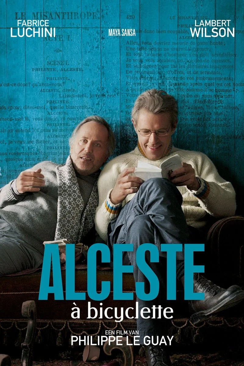 Poster van Alceste à bicyclette