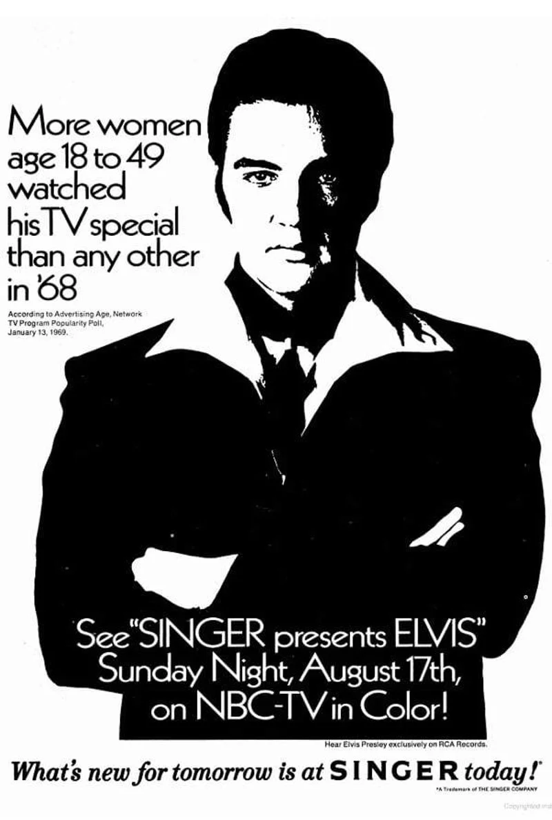 Poster van Elvis