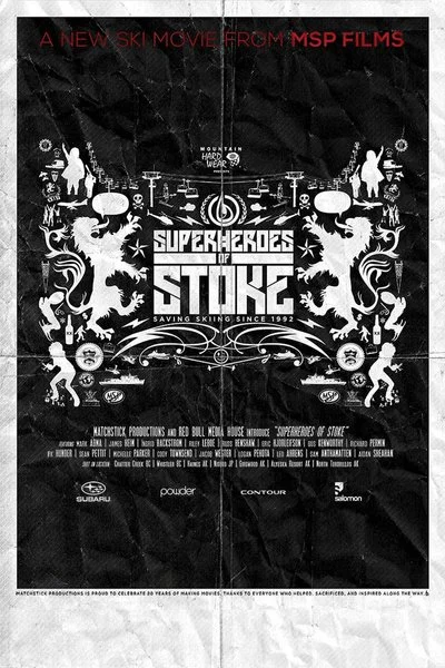 Affiche Superheroes of Stoke- Matchstick Productions