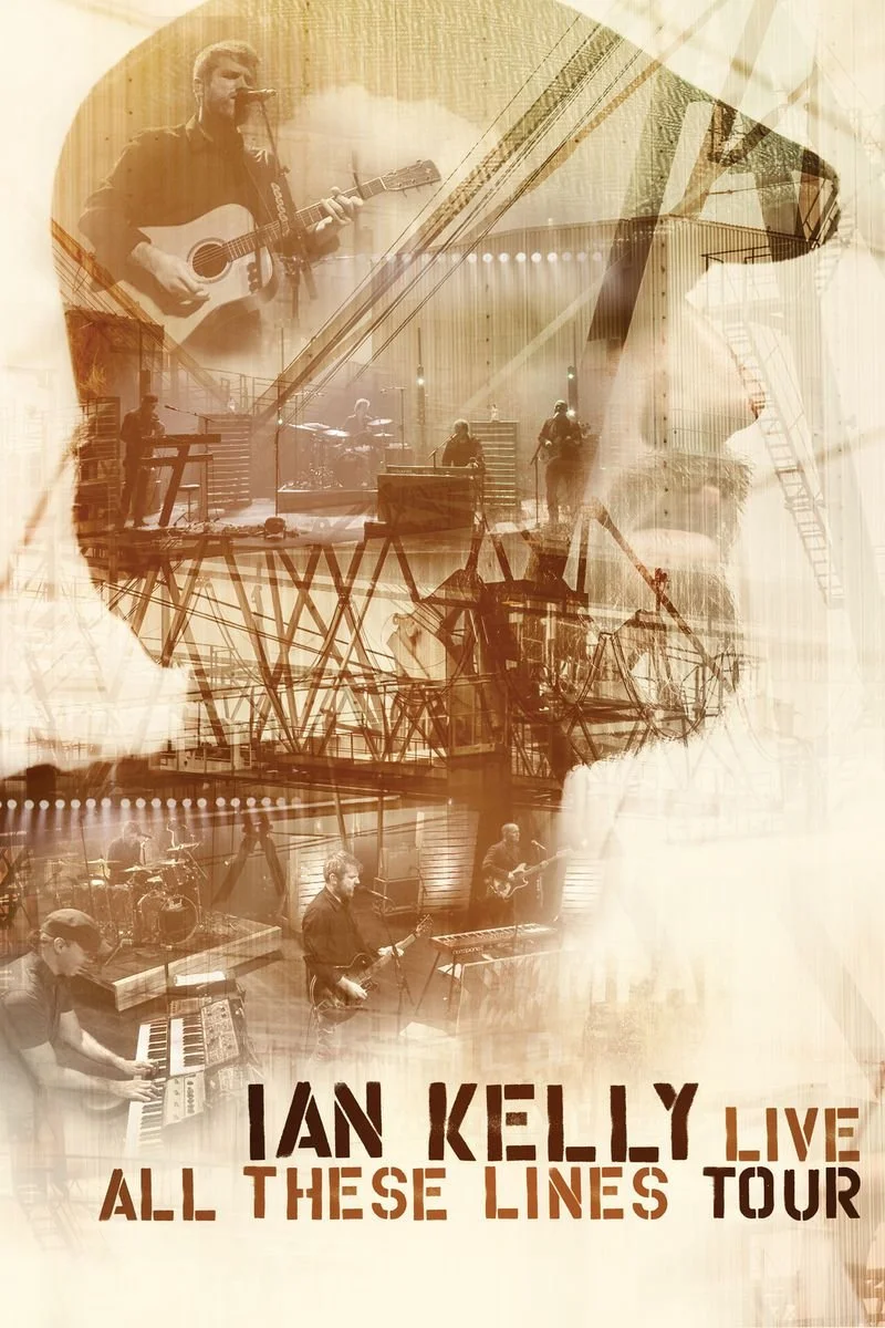 Poster van Ian Kelly - All These Lines Tour