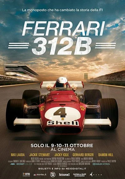 Poster Ferrari 312B: Where the Revolution Begins