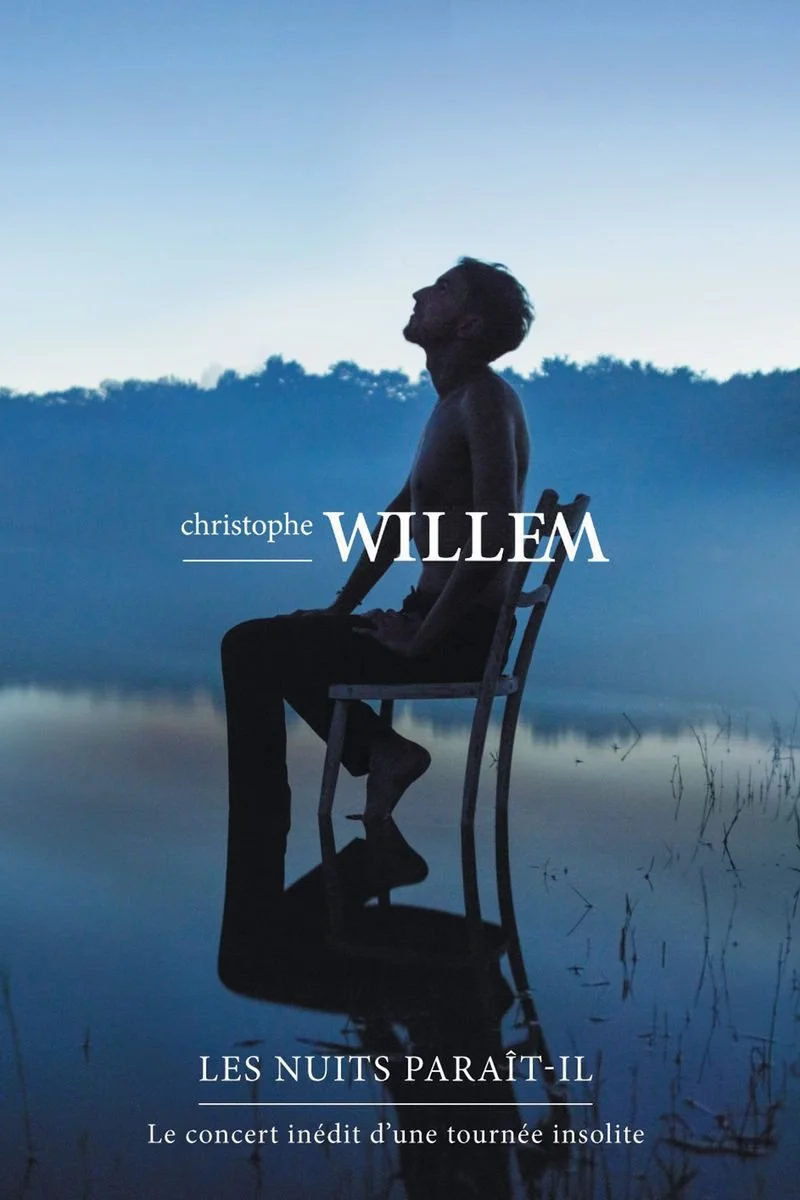 Affiche de Christophe Willem : Les nuits Paraît-il