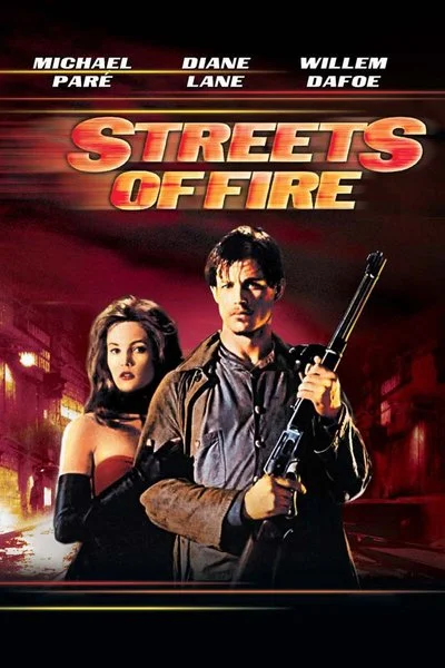 Affiche Les rues de feu