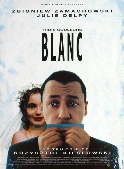 Affiche Trois couleurs: Blanc