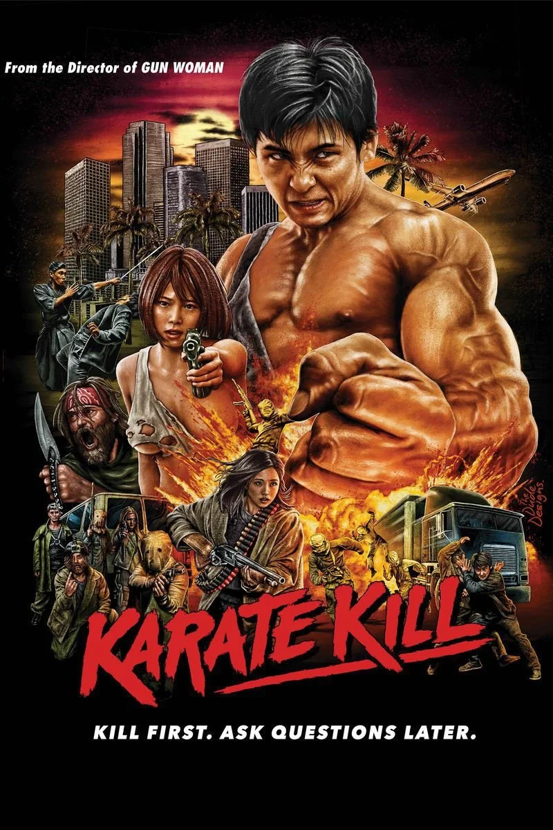 Poster van Karate Kill