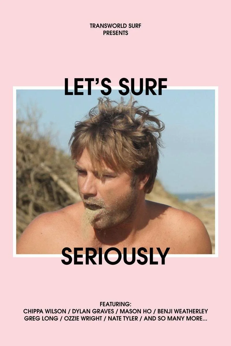Poster van Let's Surf Seriously