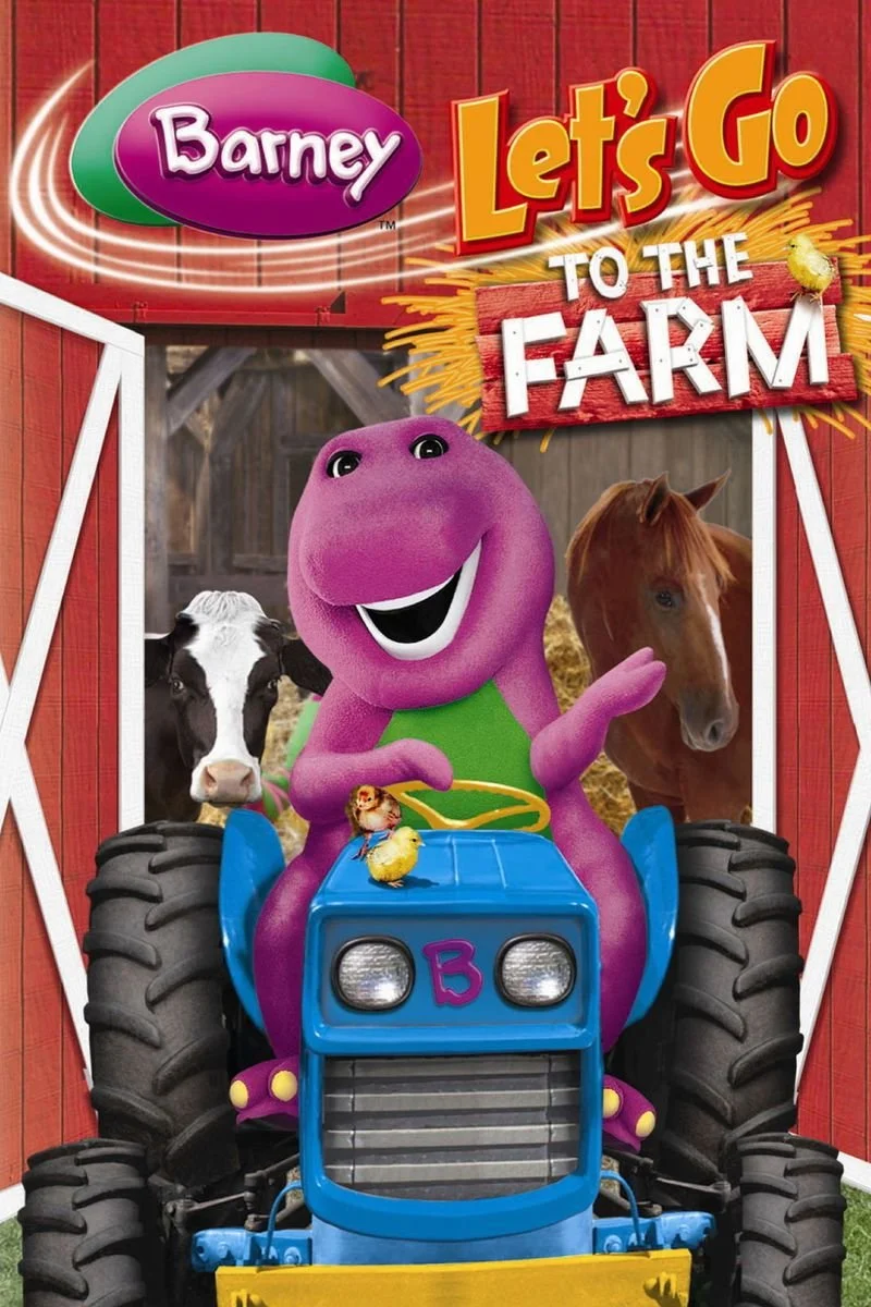 Poster van Barney: Let's Go to the Farm