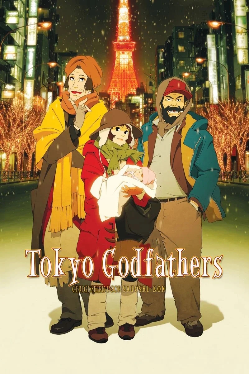 Poster van Tokyo Godfathers