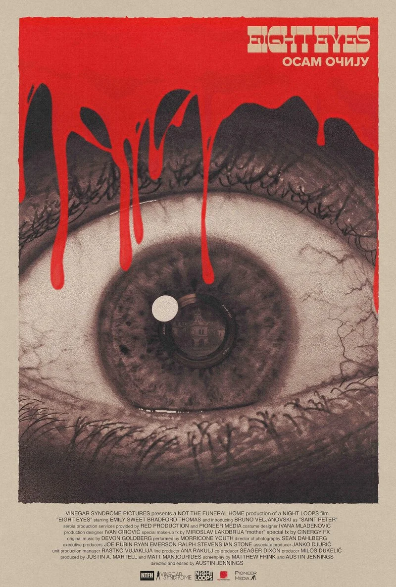 Poster van Eight Eyes