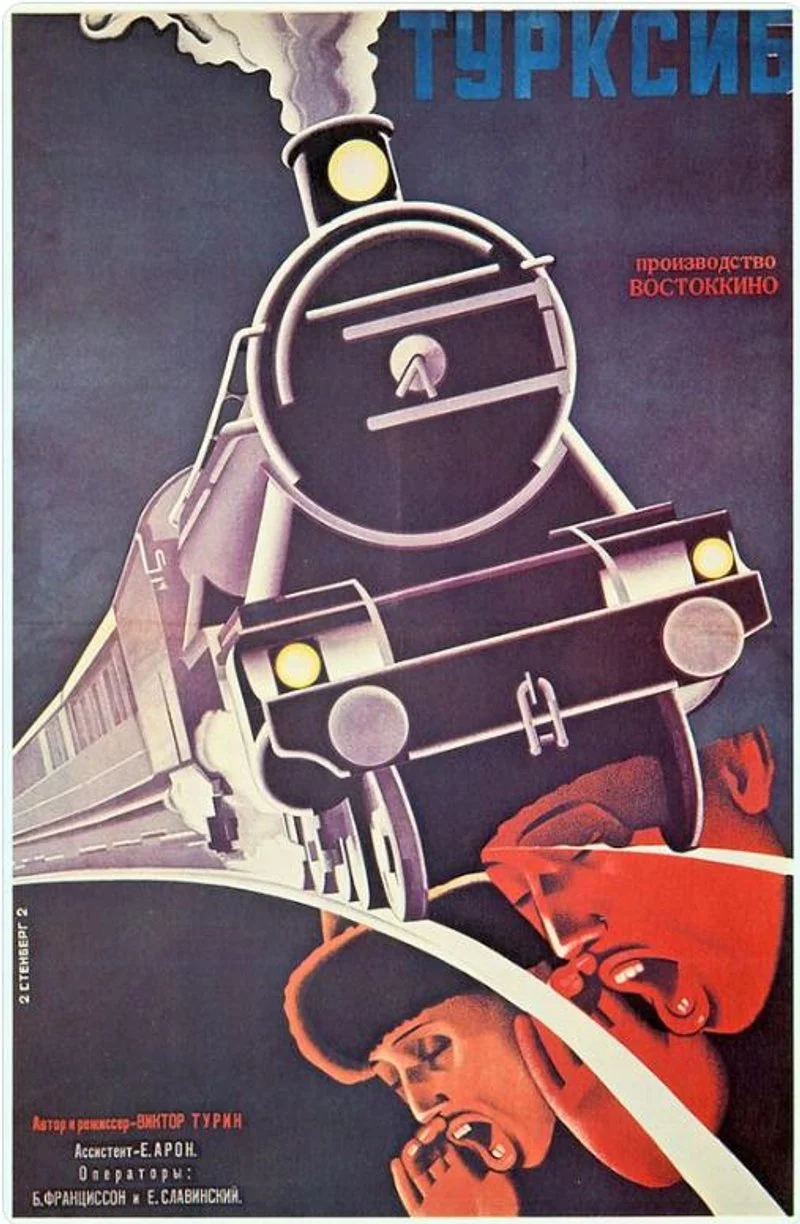 Poster van Turksib