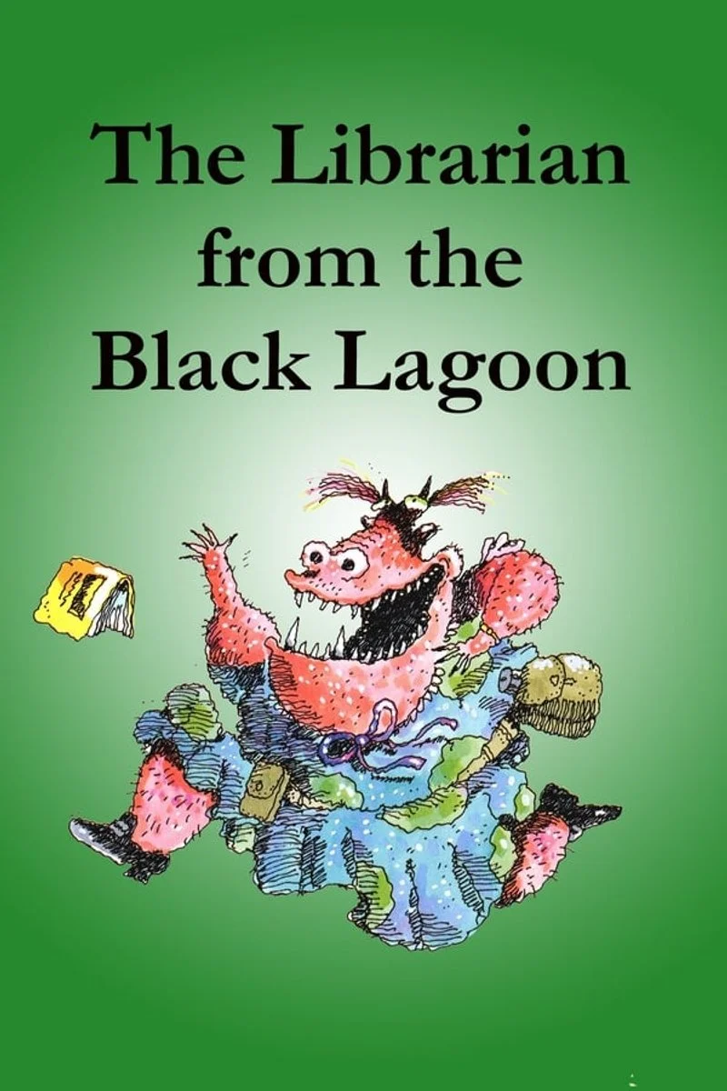 Poster van The Librarian from the Black Lagoon