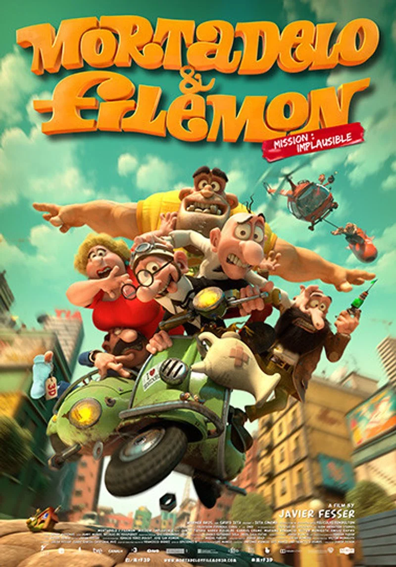 Poster van Agents super zéro : les nouvelles aventures de Mortadel et Filémon