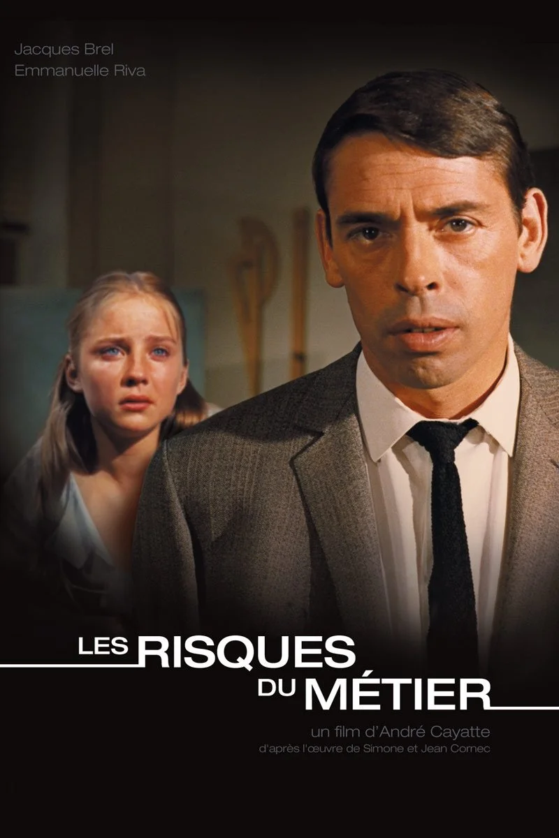 Poster van Les risques du métier