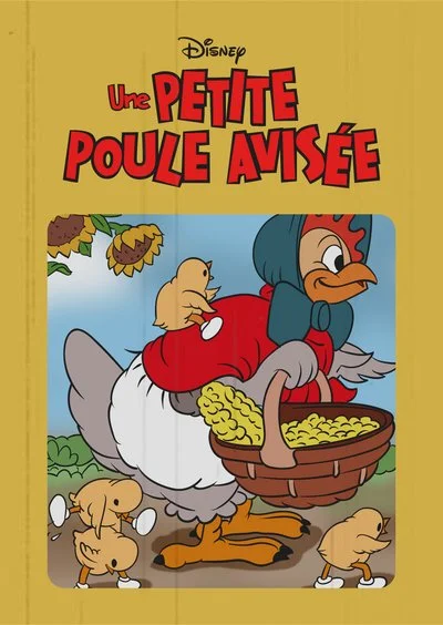 Affiche Une petite poule avisée