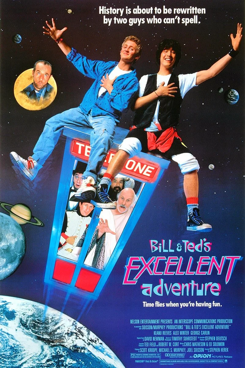 Affiche de Bill & Ted's Excellent Adventure