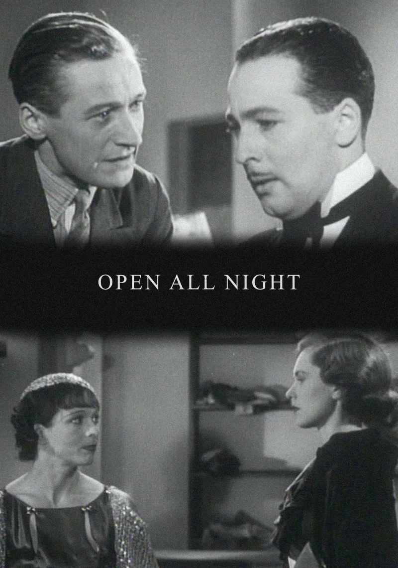 Poster van Open All Night