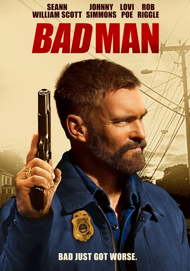 Poster van Bad Man