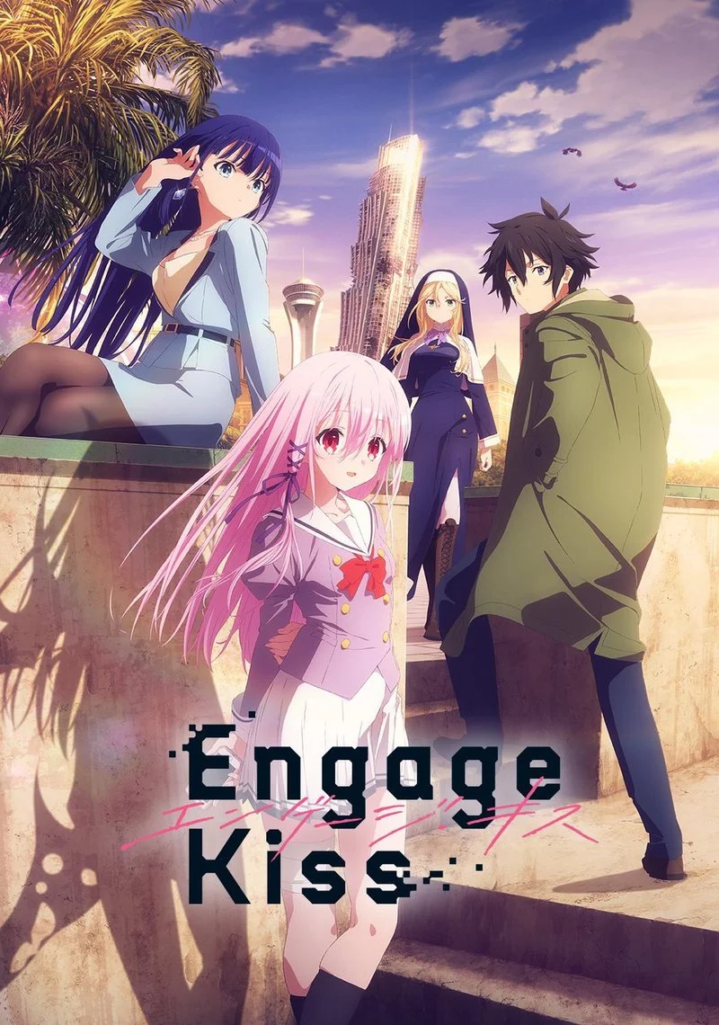 Poster van Engage Kiss