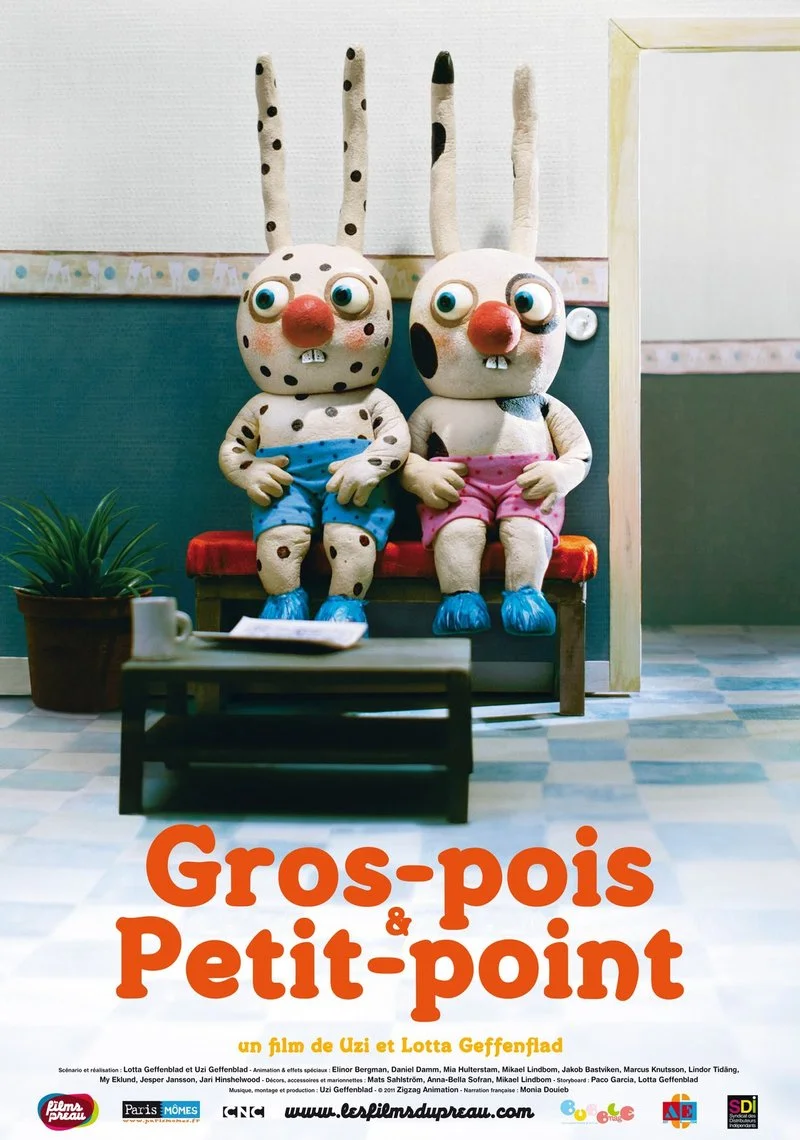 Poster van Prick och Fläck på fläcken