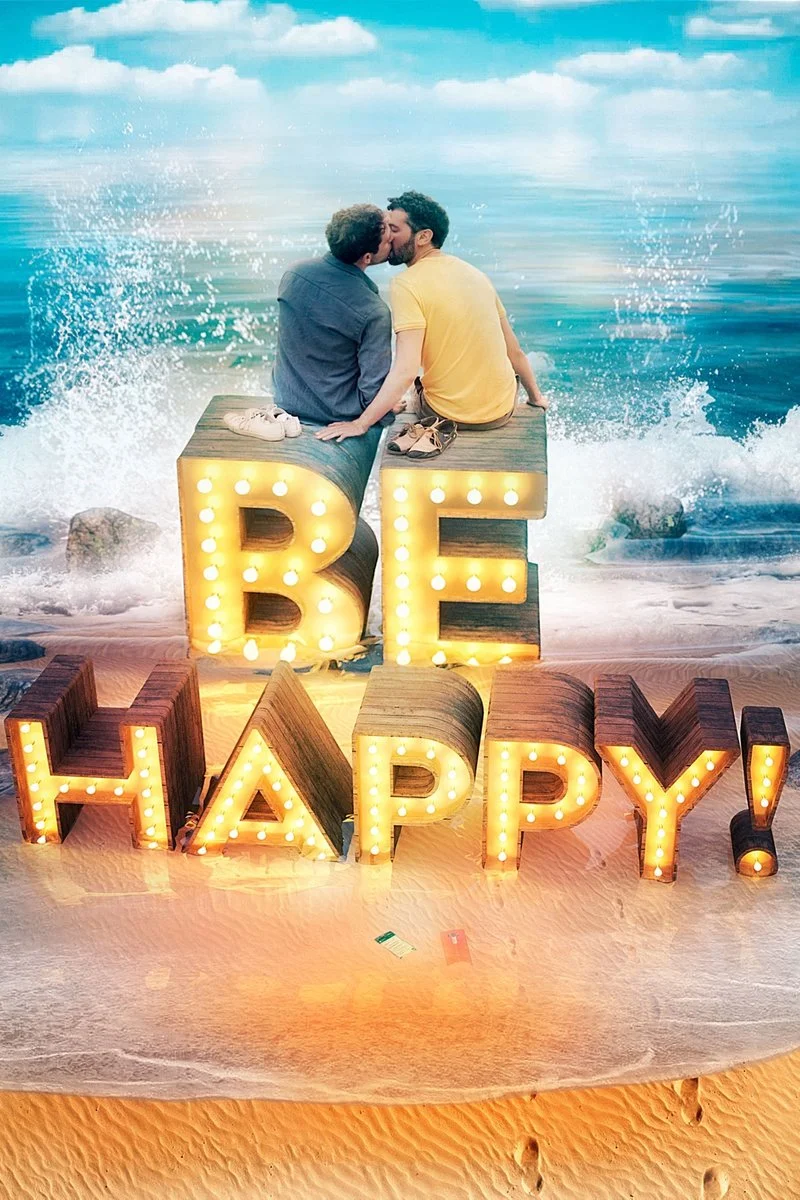 Poster van Be Happy!