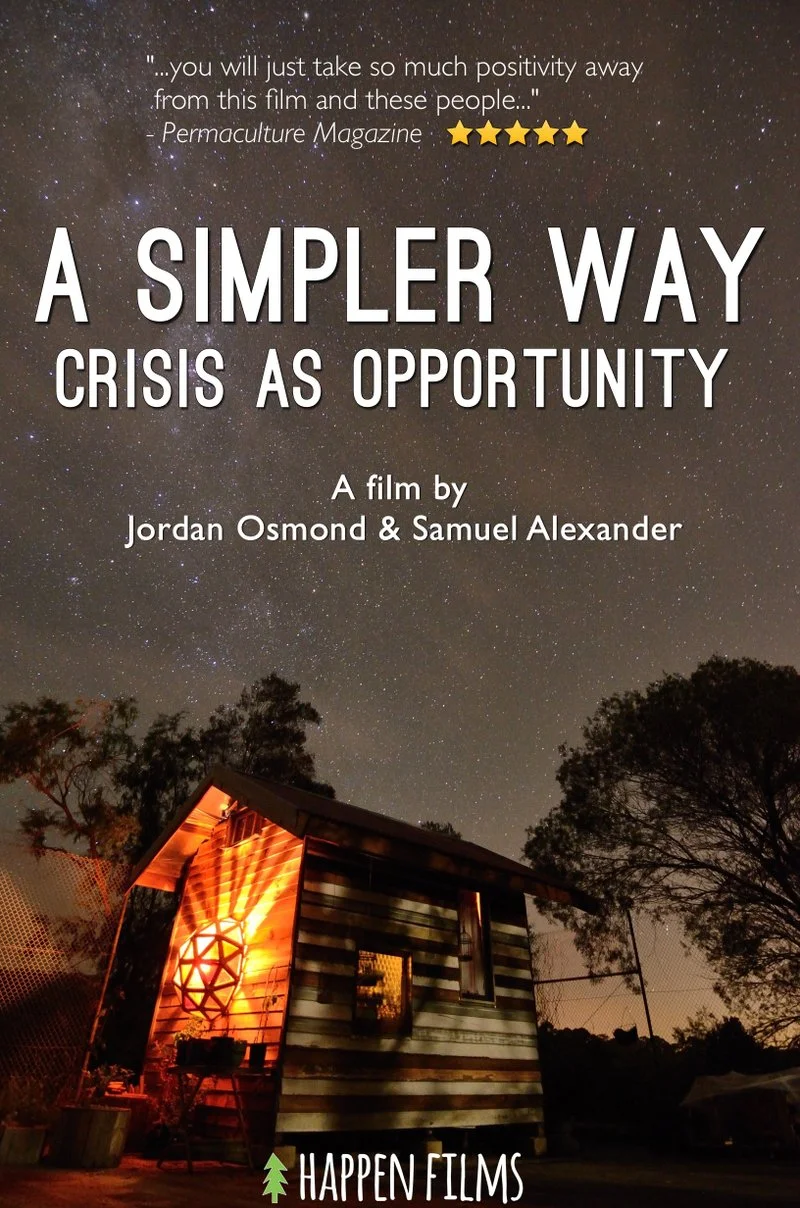 Poster van A Simpler Way: Crisis as Opportunity
