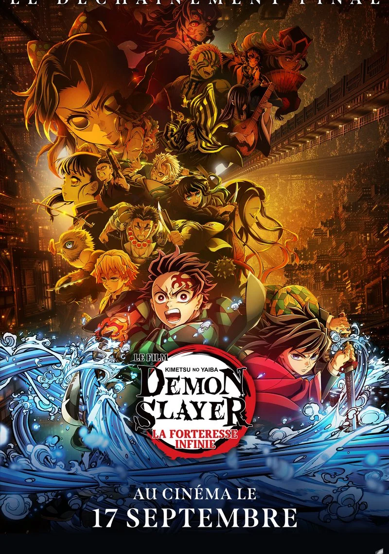 Affiche de Demon Slayer: Kimetsu no Yaiba Infinity Castle