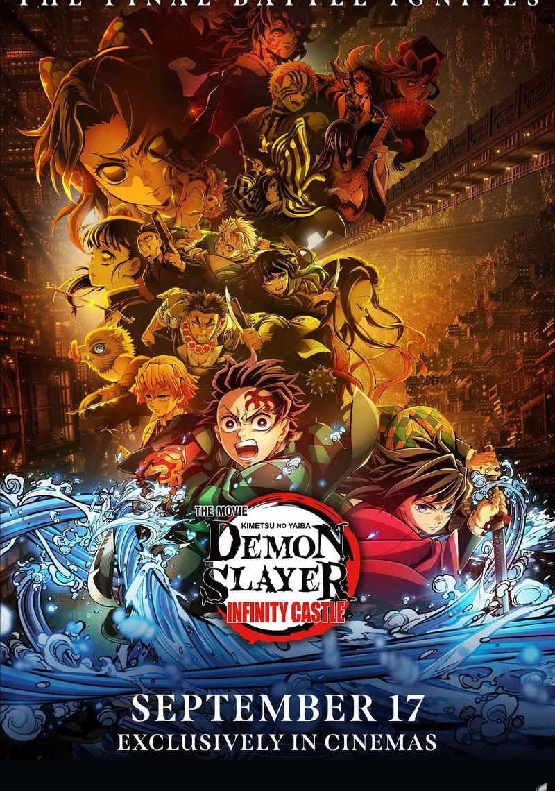 Poster van Demon Slayer: Kimetsu no Yaiba Infinity Castle