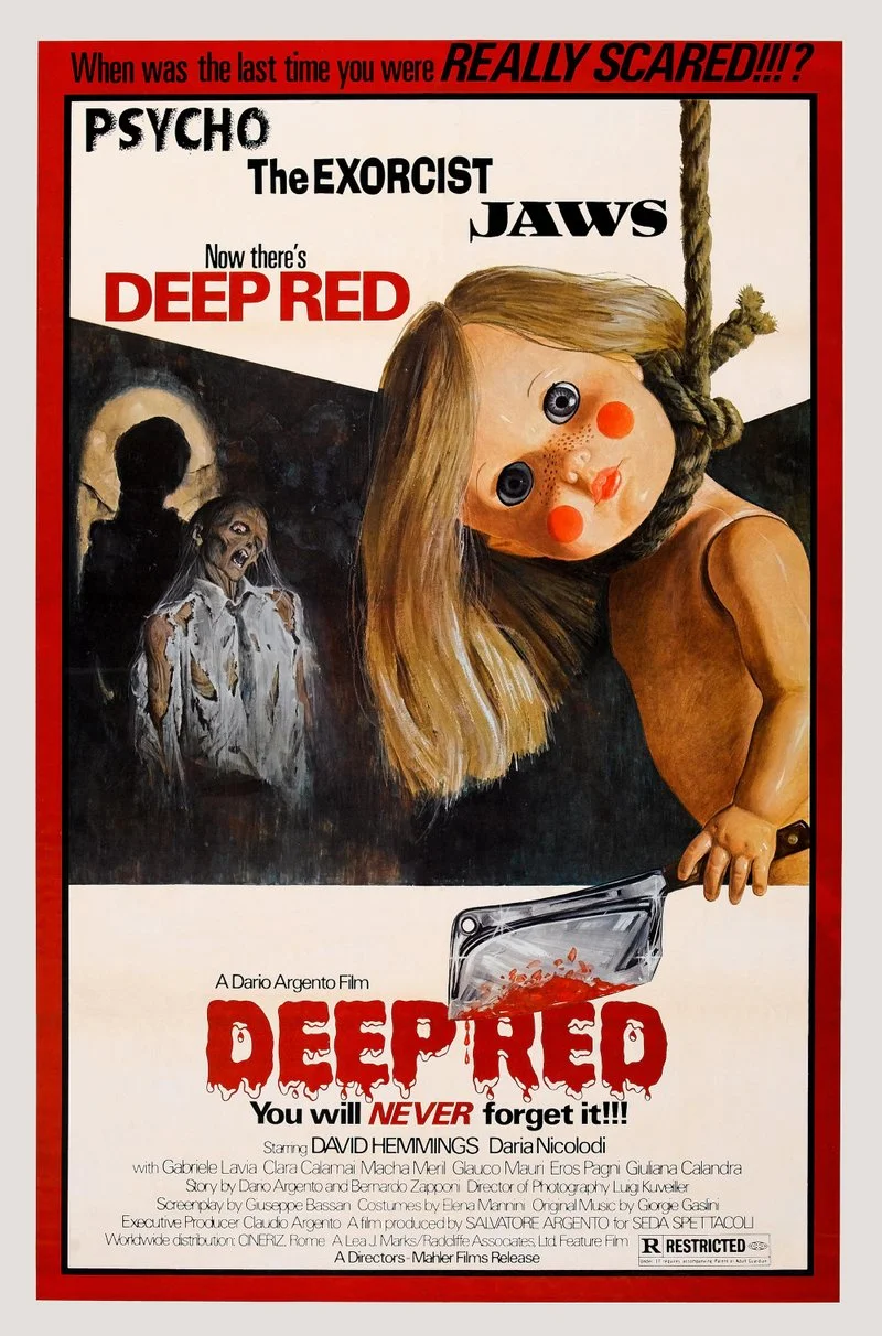 Poster van Deep Red