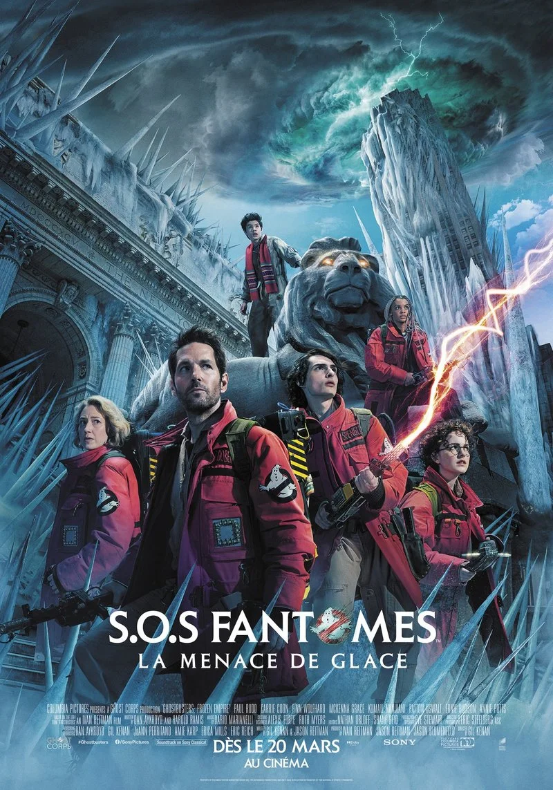Affiche de S.O.S. FANTÔMES LA MENACE DE GLACE