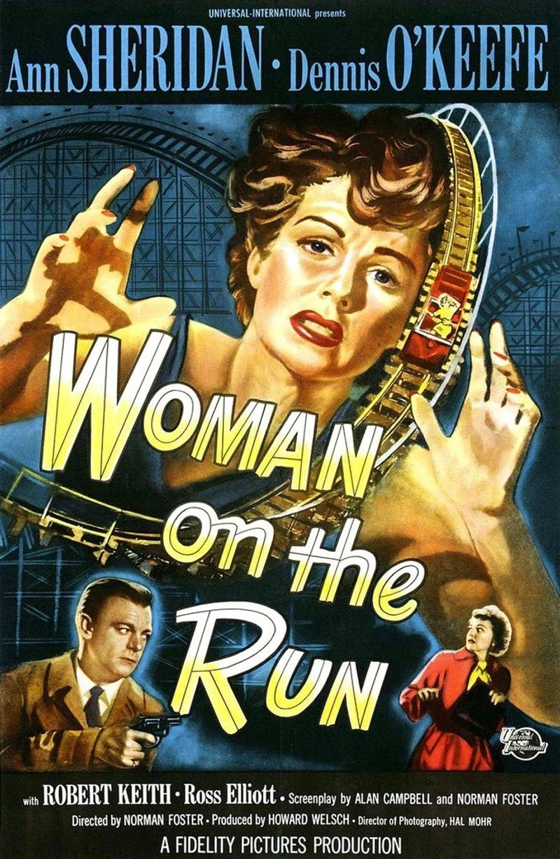 Poster van Woman on the Run