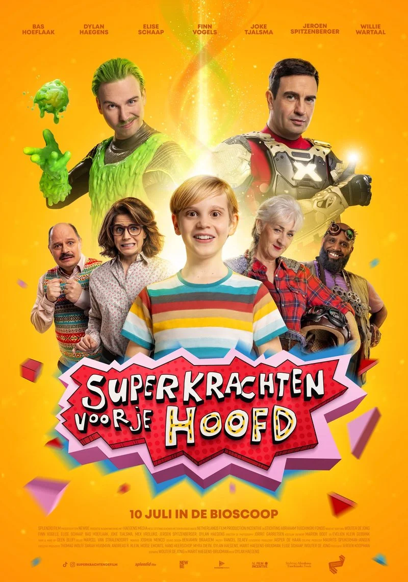 Poster van Superkrachten Voor Je Hoofd