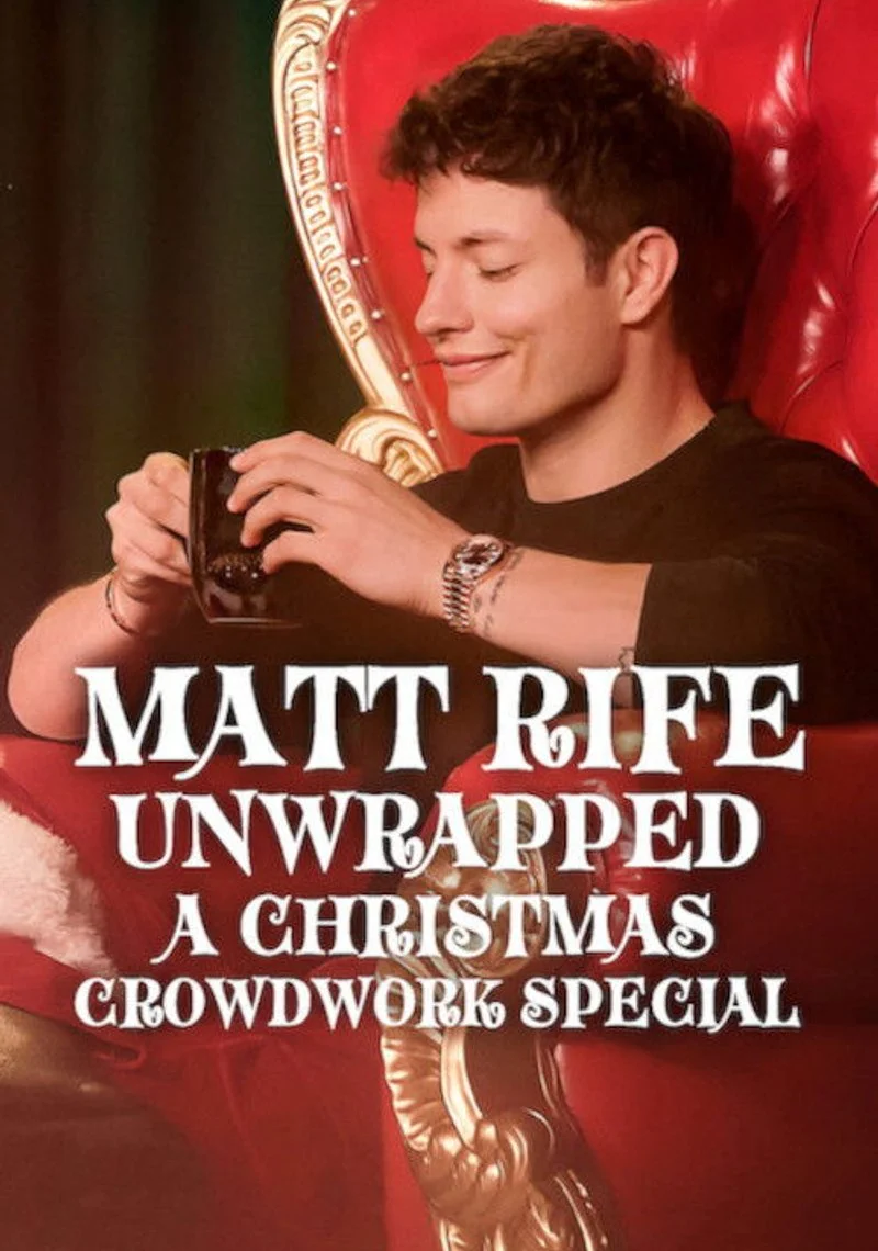 Affiche de Matt Rife: Unwrapped - A Christmas Crowd Work Special