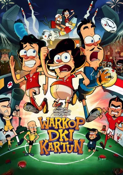 Poster Warkop DKI Kartun