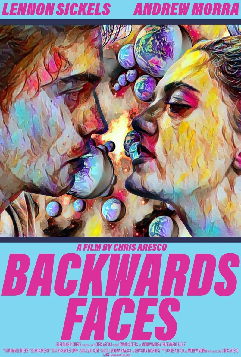 Poster van Backwards Faces