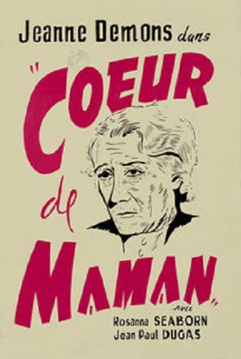 Poster van Coeur de maman
