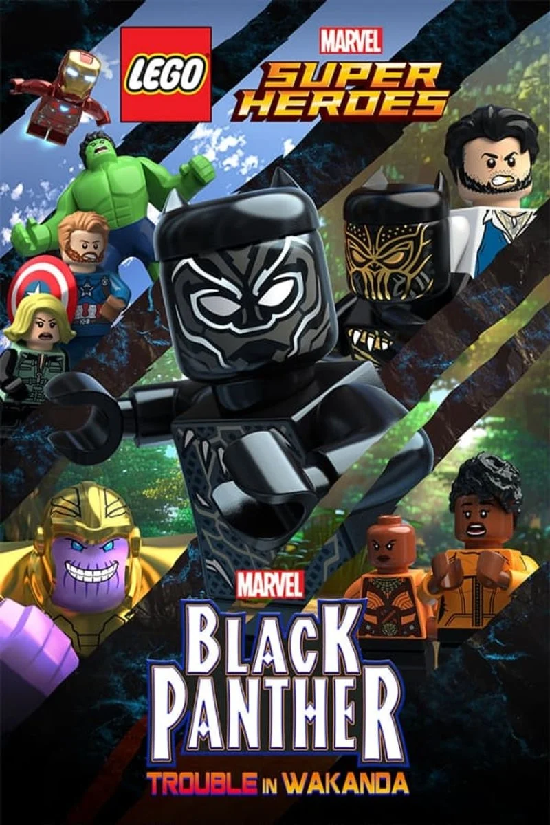 Affiche de LEGO Marvel Super Heroes : Black Panther - Dangers au Wakanda