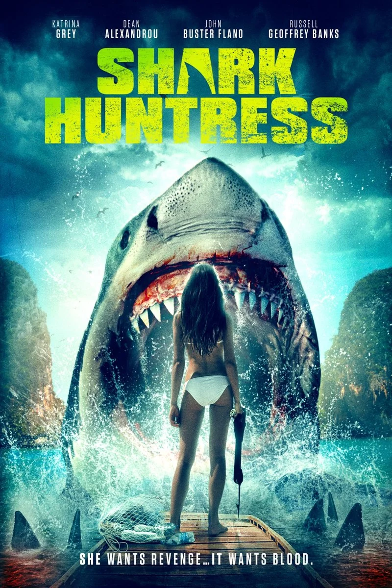 Poster van Shark Huntress