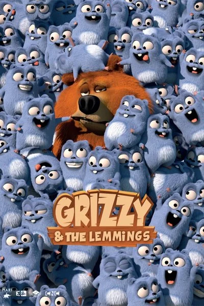 Affiche Grizzy et les Lemmings