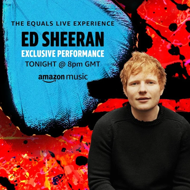 Poster van Ed Sheeran The Equals Live Experience