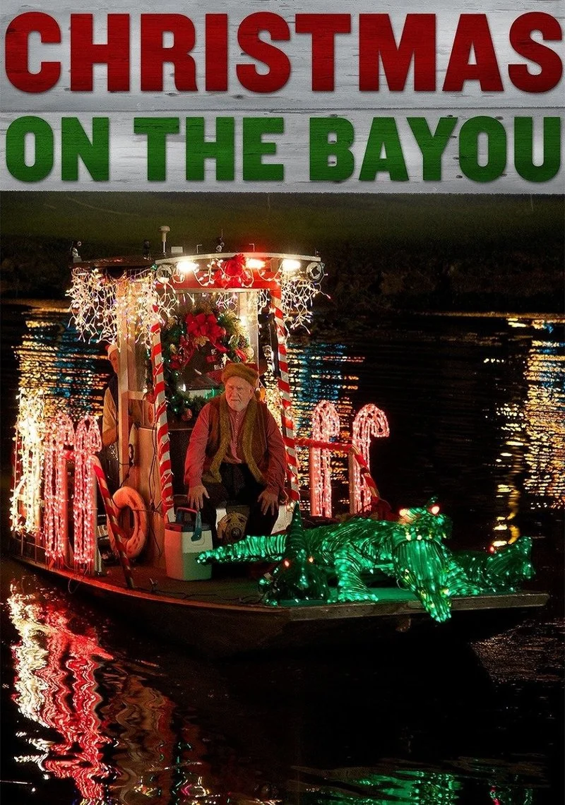 Poster van Christmas on the Bayou
