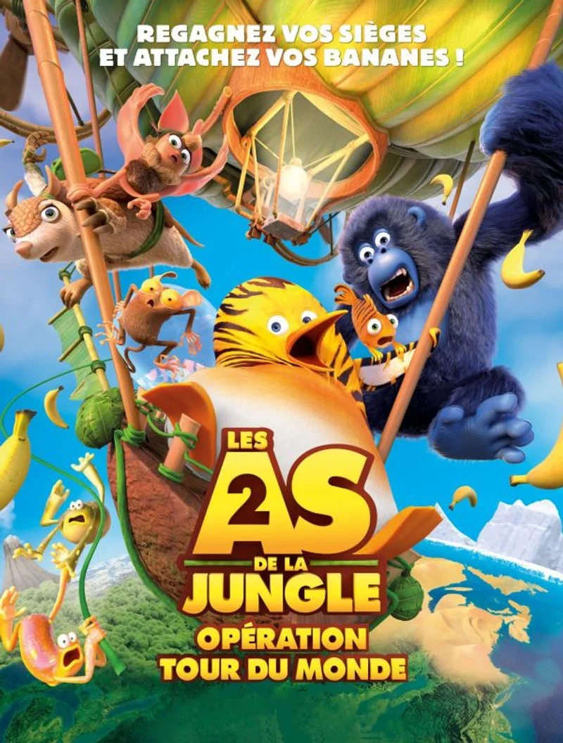 Poster van Les As de la Jungle 2