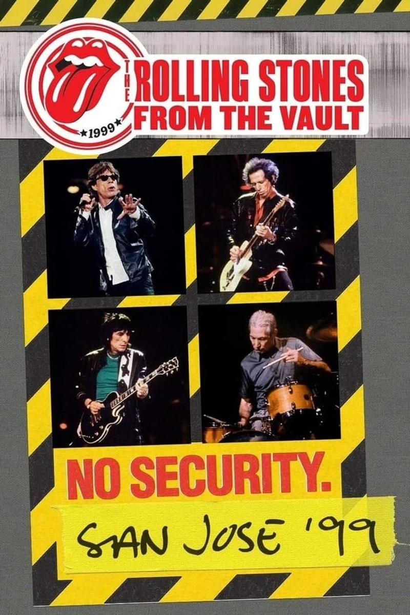 Poster van Rolling Stones - No Security San Jose 1999