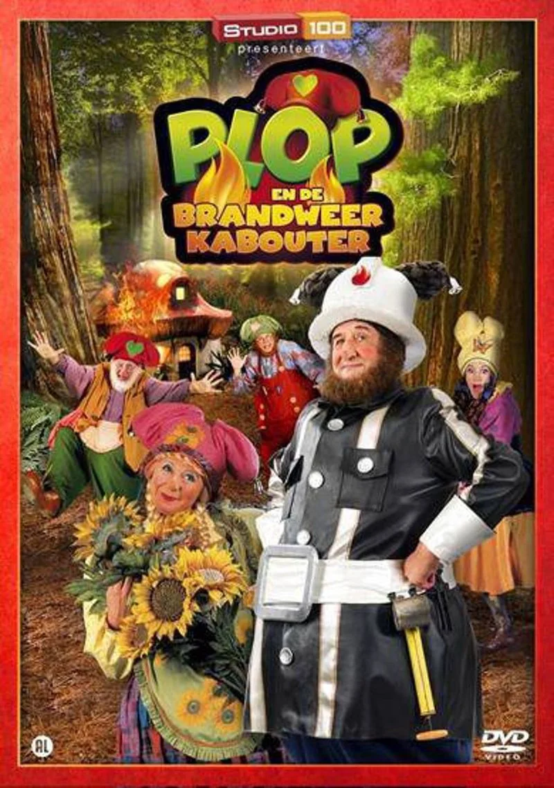 Poster van Plop & de Brandweerkabouter