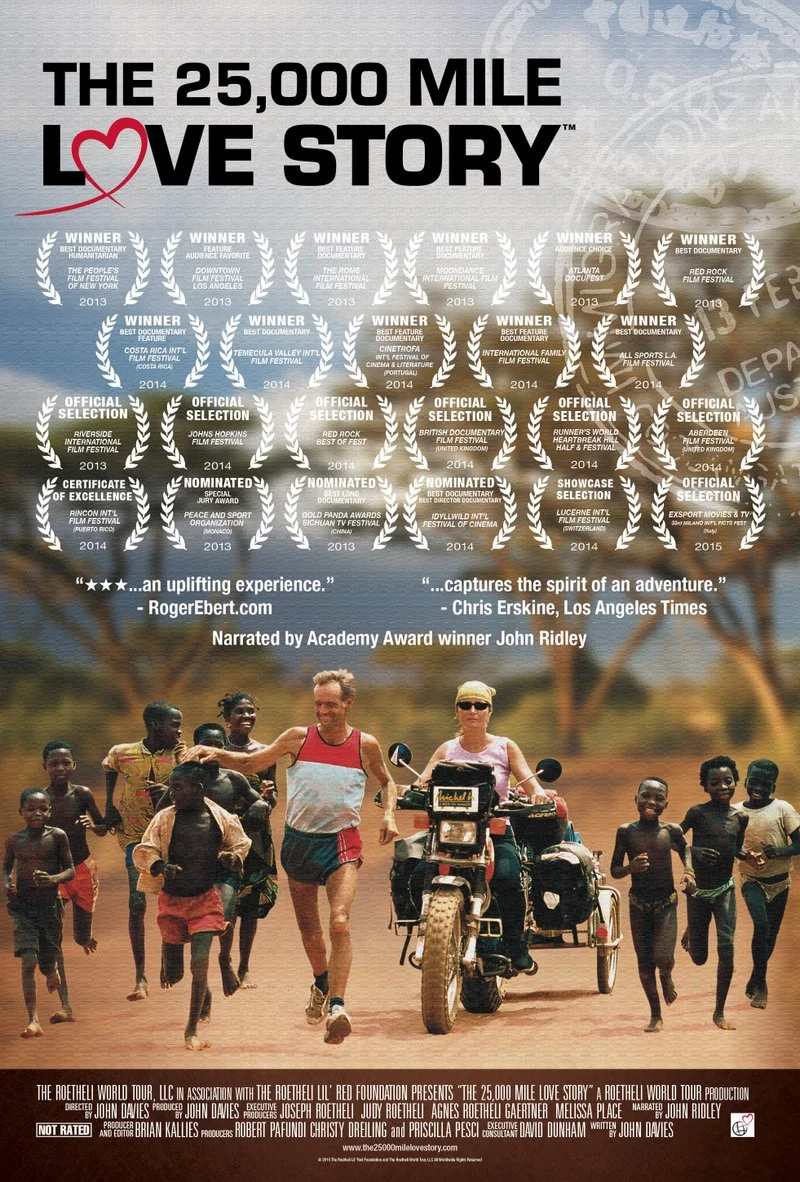 Poster van The 25,000 Mile Love Story