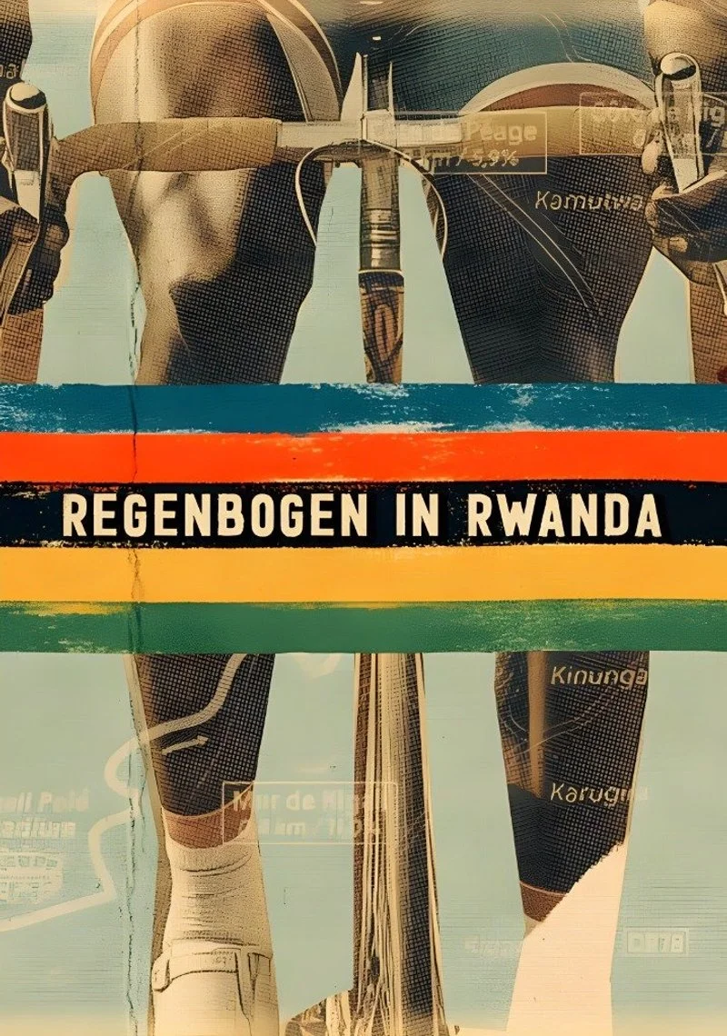 Poster van Regenbogen in Rwanda