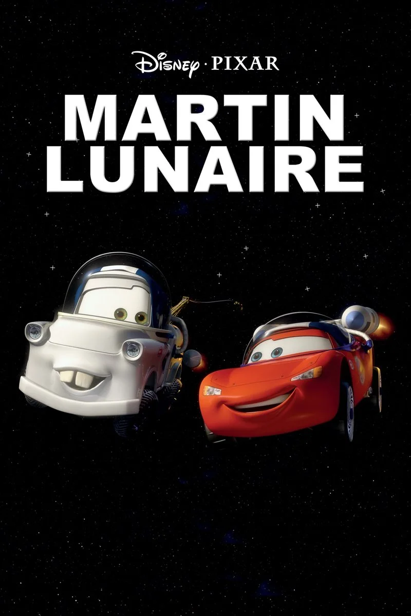 Poster van Cars Toon : Martin Lunaire