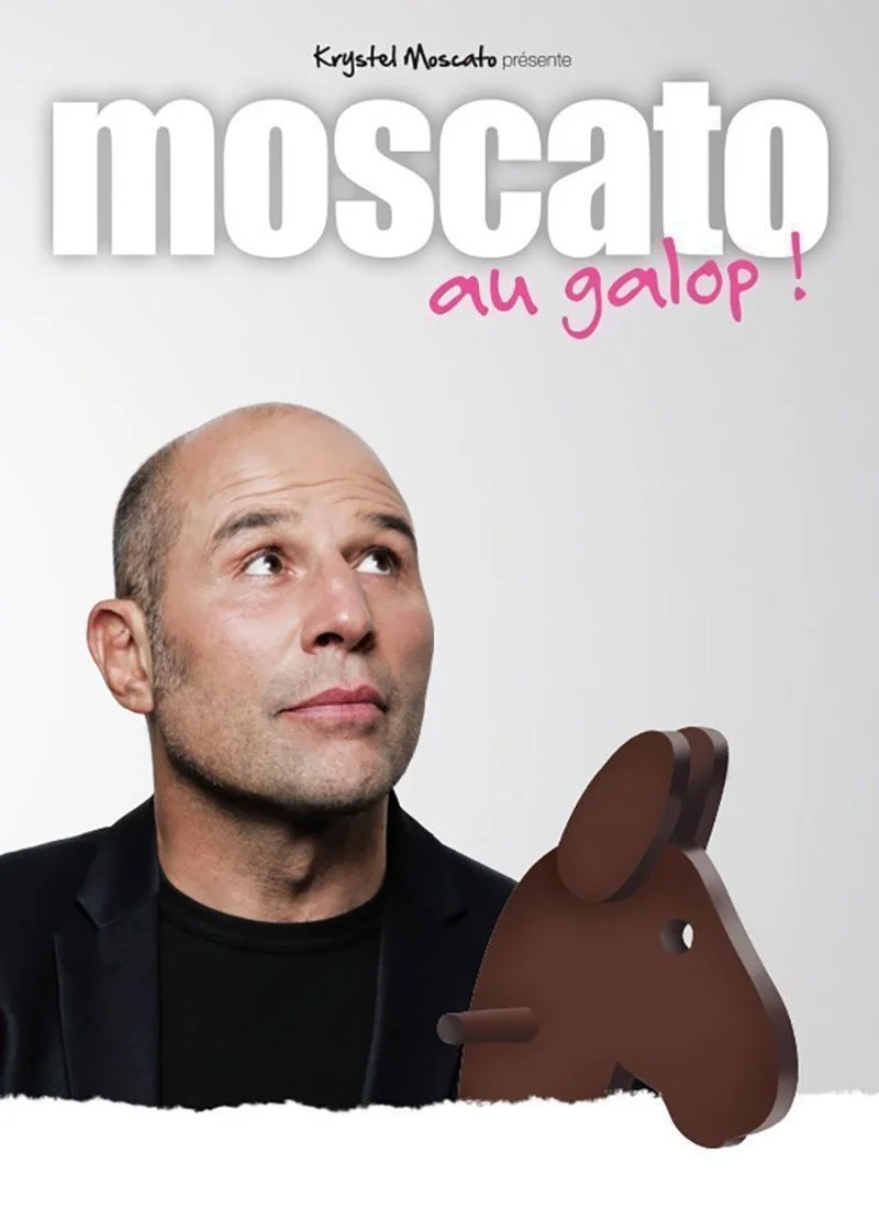 Poster van Vincent Moscato Au Galop