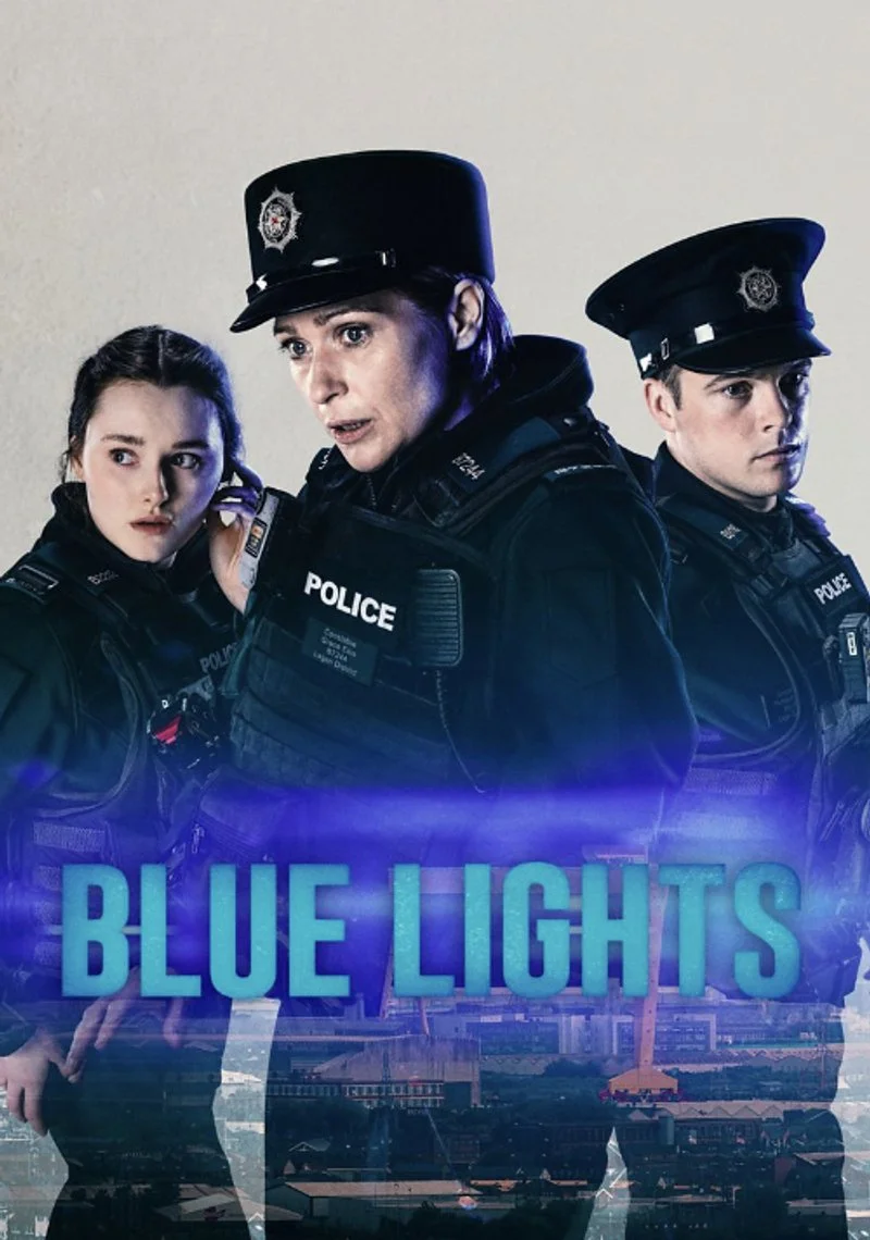 Poster van Blue Lights